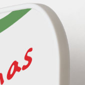 Waterverf Vakantie PERSONALISEREN Oma Pickleball Paddle (Links Detail)