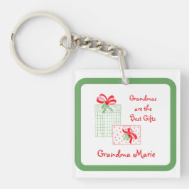 Waterverf Vakantie PERSONALISEREN Oma Sleutelhanger