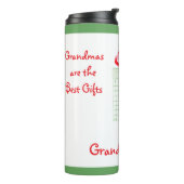 Waterverf Vakantie PERSONALISEREN Oma Thermosbeker (Gedraaid links)