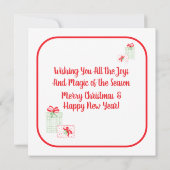 Waterverf Vakantie Vrienden zijn Beste Cadeaus Mer (Achterkant)