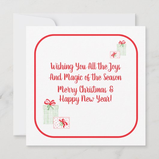 Waterverf Vakantie Vrienden zijn Beste Cadeaus Mer (Achterkant)