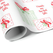 Waterverf Vakantie Vrienden zijn de beste geschenk Cadeaupapier (Rol Hoek)