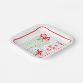 Waterverf Vakantie Vrienden zijn de beste geschenk Papieren Bordje (Gebogen)