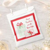 Waterverf vakantieleraren Beste geschenken gunstbo Bedankzakje (Geknipt)