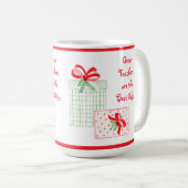 Waterverf vakantieleraren Beste geschenken Koffiemok (Voorkant rechts)