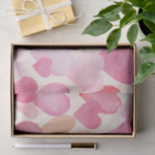 Waterverf Valentijn Hearts Tissuepapier (Geschenk)