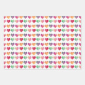 Waterverf Valentijn het ompakken van papier van  Inpakpapier Vel (Voorkant 2)