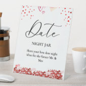 Waterverf valentijn Vrijgezellenfeest trouwteken Reclamebord Met Voetstuk (Insitu)