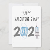 Waterverf Valentijnsdag 2021 Feestdagenkaart (Voorkant)