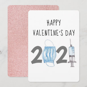 Waterverf Valentijnsdag 2021 Feestdagenkaart