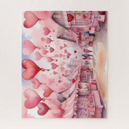 Waterverf Valentijnsdag Fair Legpuzzel