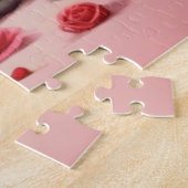 Waterverf Valentijnsdag Hart Truck Legpuzzel (Zijkant)