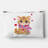 Waterverf Valentijnsdag Kat Etui (Achterkant)