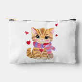 Waterverf Valentijnsdag Kat Etui (Voorkant)