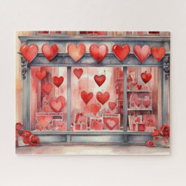 Waterverf Valentijnsdag Shop Legpuzzel
