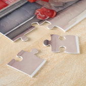 Waterverf Valentijnsdag Shop Legpuzzel (Zijkant)