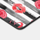 Waterverf Valentijnse Bureaumat (Hoek)