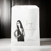 Waterverf Vampiress Fancy Halloween Party Fun Bedankzakje