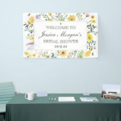Waterverf van Baby shower van bijen en fijne wilde Spandoek (Beurs)