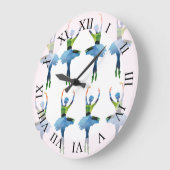 Waterverf van Ballerina Dancers Grote Klok (Hoek)