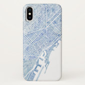 Waterverf van Barcelona Case-Mate iPhone Case (Achterkant)