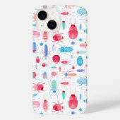 Waterverf van beetel Case-Mate iPhone case (Achterkant)