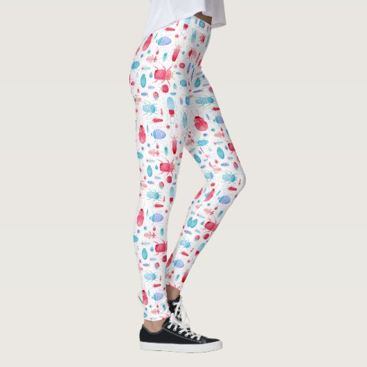 Waterverf van beetel leggings (Rechts)
