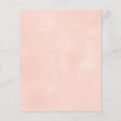 Waterverf van begrotingspastel Vloergraduatieparti (Achterkant)