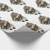 Waterverf van Beren met  en dierlijke Natuur Cadeaupapier (Hoek)