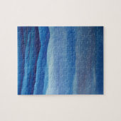 Waterverf van bergen Foto Puzzle met Gift Box Legpuzzel (Horizontaal)