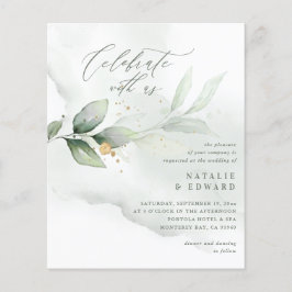 waterverf van bladgoud voor metaalgoud bruiloft