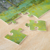 Waterverf van bloedige tuinschilderkunst legpuzzel (Zijkant)