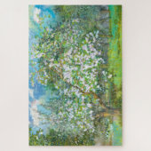 Waterverf van bloedige tuinschilderkunst legpuzzel (Verticaal)