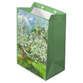 Waterverf van bloedige tuinschilderkunst medium cadeauzakje (Achterkant Gekanteld)