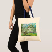 Waterverf van bloedige tuinschilderkunst tote bag (Voorkant (product))