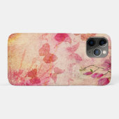 Waterverf van bloemen en vlinders, Case-Mate iPhone case (Achterkant (horizontaal))