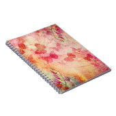 Waterverf van bloemen en vlinders, Notitieboek (Rechterzijde)