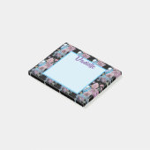 Waterverf van boedgie Kunst Vrouwen Naam Post Opme Post-it® Notes (Schuin)