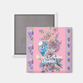 Waterverf van boedgie magneet (Voorkant / Achterkant)