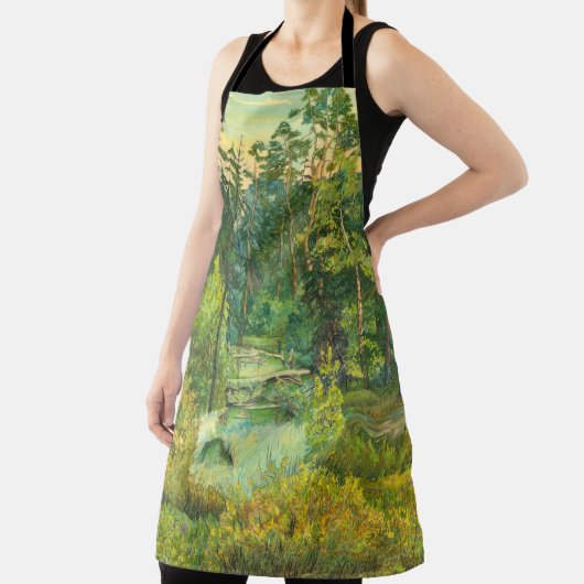 Waterverf van bosschilders schort (Insitu)