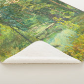 Waterverf van bosschilders sherpa deken (3/4)