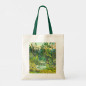 Waterverf van bosschilders tote bag (Achterkant)