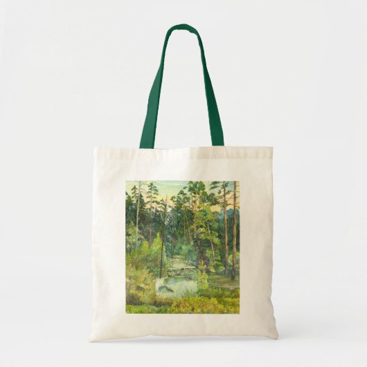 Waterverf van bosschilders tote bag (Voorkant)