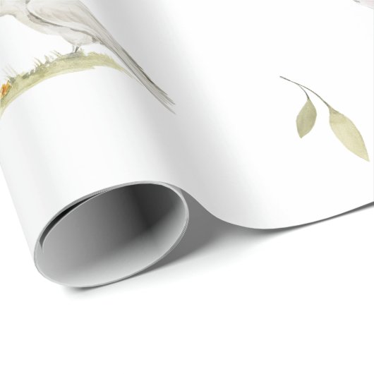 Waterverf van bossen, kinderpakpapier cadeaupapier (Rol Hoek)