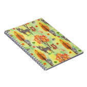 Waterverf van bossen notitieboek (Rechterzijde)