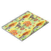 Waterverf van bossen notitieboek (Linkerzijde)