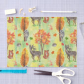 Waterverf van bossen tissuepapier (Craft)