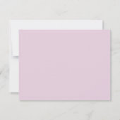 Waterverf van botanische elastische pasta's notitiekaartje (Achterkant)