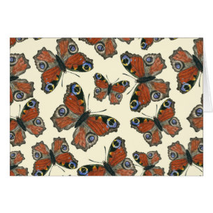 Waterverf van botervliegen