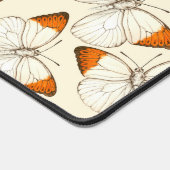 Waterverf van botervliegen bureaumat (Hoek)